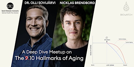 The 10 hallmarks of aging -   with Dr. Olli Sovijärvi & Nicklas Brendborg primary image