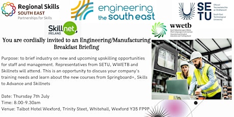 Engineering / Manufacturing Breakfast Briefing tickets