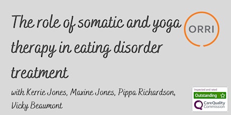 The Role of Somatic and Yoga Therapy in Eating Disorder Treatment tickets