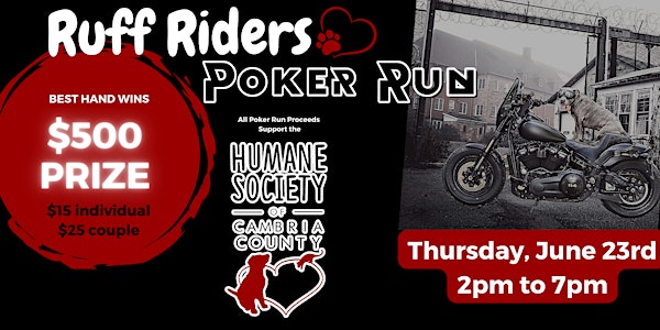 Ruff Riders Poker Run Pre-Registration