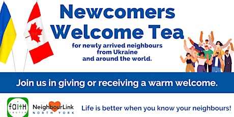 Newcomers Welcome Tea tickets