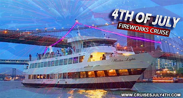 4th of July Open Bar & Buffet Fireworks Cruise (CruisesJuly4th) image