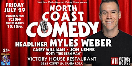 North Coast Comedy at Victory House tickets