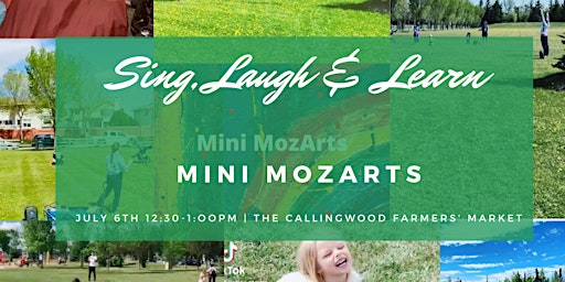 SING, LAUGH & LEARN at THE CALLINGWOOD FARMERS' MARKET
