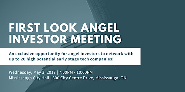 First Look Angel Investor Meeting 2017