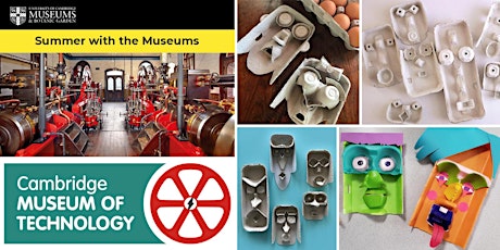 Cambridge Museum of Technology - Let's make funny faces with egg boxes tickets