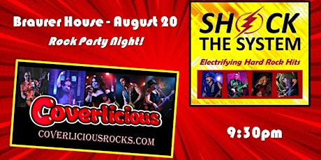 Coverlicious and Shock The System | Rock Party Night