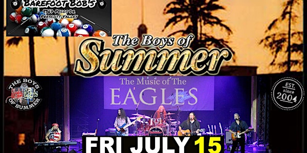 Barefoot Bob's presents an evening with the Music Of The Eagles!