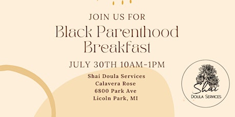 Black Parenthood Breakfast tickets