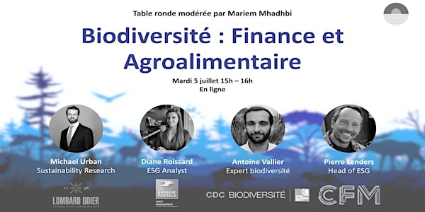 Biodiversité : finance et agroalimentaire