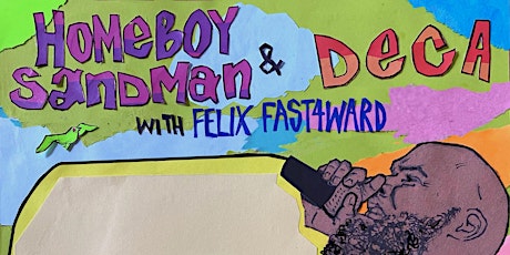 Homeboy Sandman & Deca w/ Felix Fast4ward and Mister Burns at Monkey House