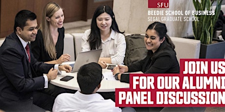 SFU GDBA Alumni Panel Discussion Webinar tickets