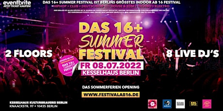 Das 16+ Summer Festival