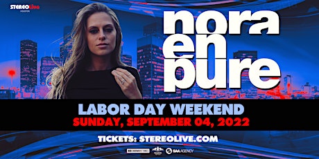 Nora En Pure - Stereo Live Houston tickets