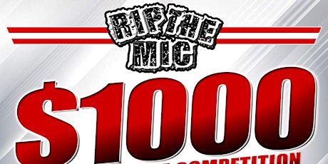 RIP THE MIC $1000 BEST SINGLE COMPETITION @ FRIENDS HOOKAH LOUNGE DALLAS tickets