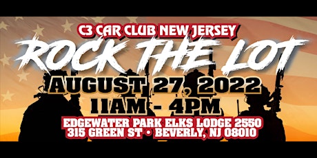 C3 Car Club NJ 1st Annual Rock the Lot Car Show