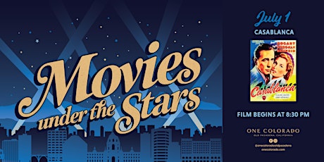 Movies Under the Stars | CASABLANCA tickets