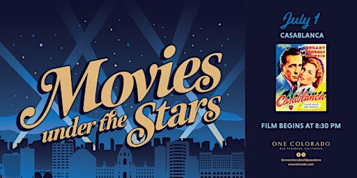 Movies Under the Stars | CASABLANCA
