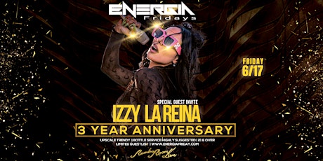 6/17/22   3 Year Anniversary with Izzy La Reina - Rumba Room Live 21+