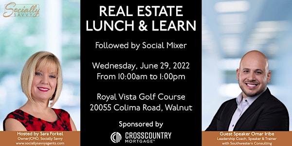 Real Estate Lunch n Learn & Social Mixer
