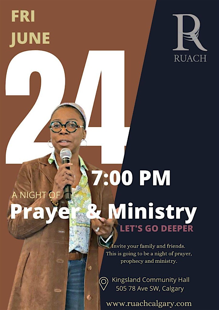 Prayer and Prophetic Ministry Night image