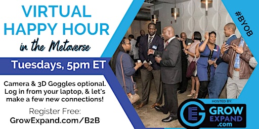B2B Virtual Happy Hour in the Metaverse primary image