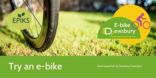 Try An E-Bike, Dewsbury Town Hall