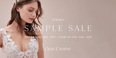Sydney Bridal Sample Sale tickets
