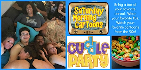 Saturday Morning Cereal and Cartoons Cuddle Party™ with Michelle Renee primary image