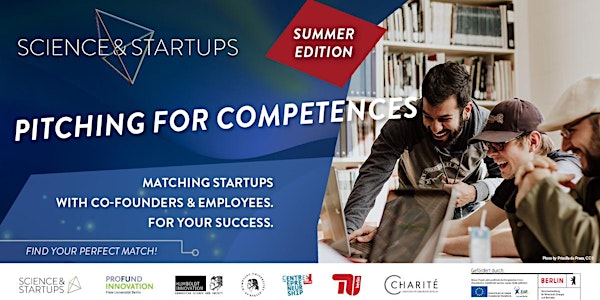 SCIENCE & STARTUPS // Pitching for Competences