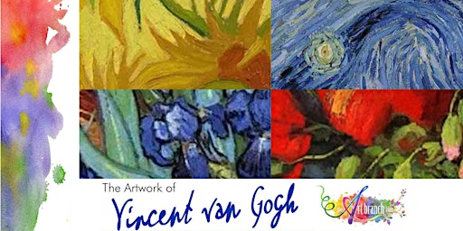 Van Gogh Inspired Painting on Canvas - Irises - AH Bracks Library