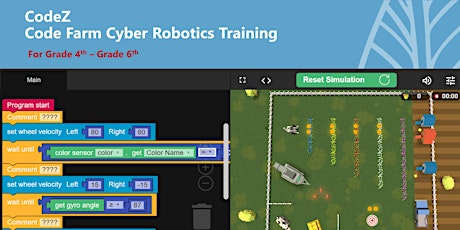 codeZ Code Farm Cyber Robotics Training Workshops (Monthly Subscription)