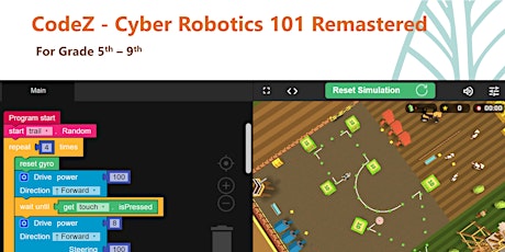 codeZ - Cyber Robotics 101 Training Workshops (Monthly Subscription)