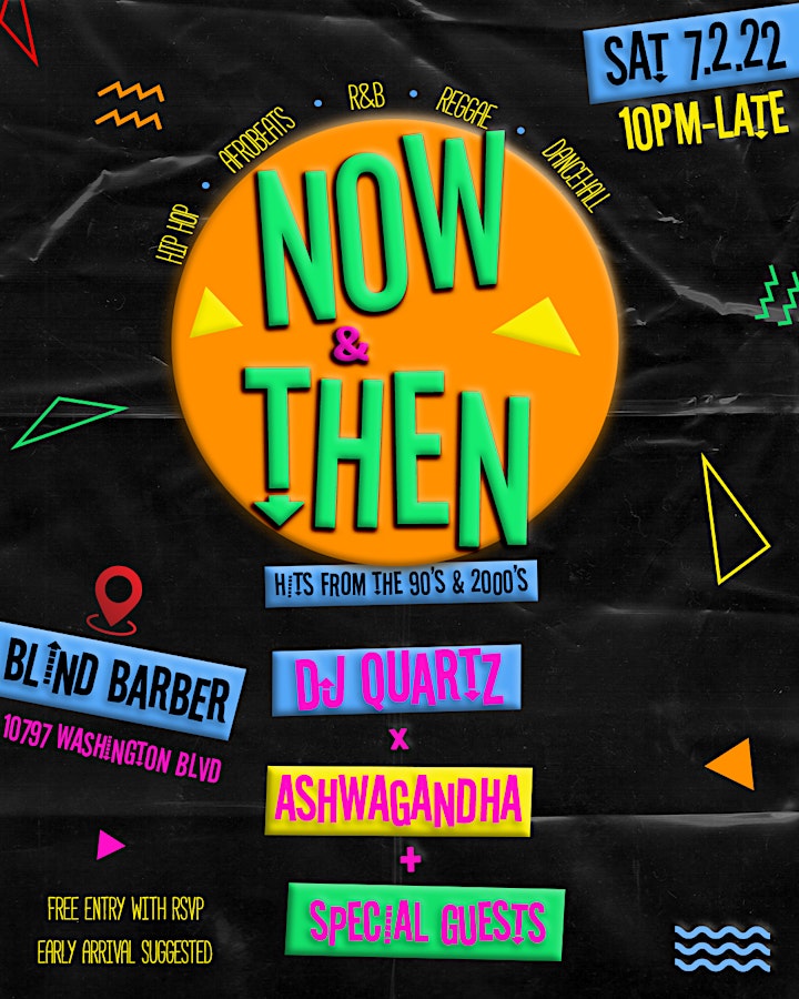 NOW & THEN - LA's Best 90s and 2000s Party image