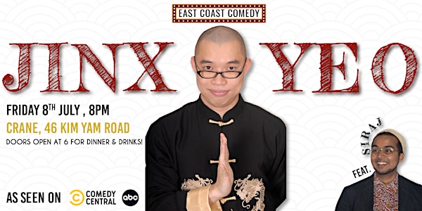 Comedy at the Quay featuring Jinx Yeo (SG)