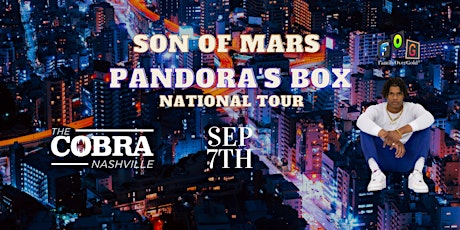 Son Of Mars Pandora's Box National Tour 2022 (Nashville, TN) tickets