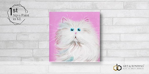 Sip & Paint Night : White Persian Cat