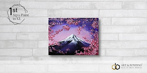Sip & Paint Night : Mount Fuji in Spring