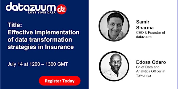 Effective implementation of data transformation strategies in Insurance