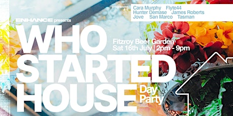 Who Started House: Day Party tickets