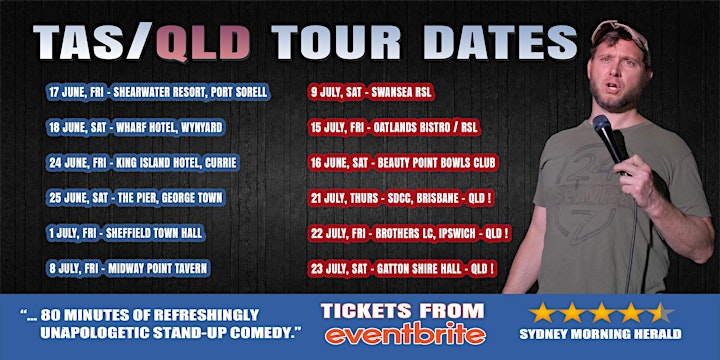 STAND-UP comedy ♦ BEAUTY POINT BOWLS CLUB , TAS image