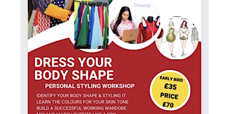 DRESS  & STYLE YOUR BODY SHAPE tickets