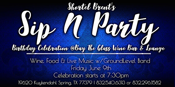 Shortel's Sip n' Party