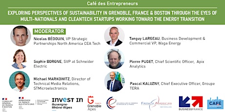 Café des entrepreneurs: Green Technologies towards Energy Transition tickets