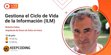 Webinar: Gestiona el Ciclo de Vida de la Información (ILM) bilhetes