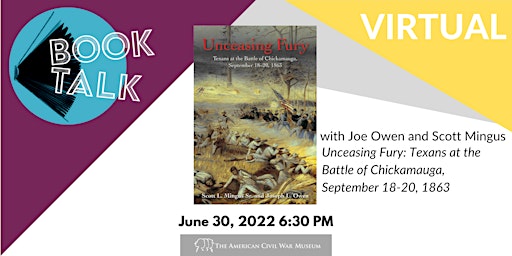 Book Talk with Scott Mingus & Joe Owen: Unceasing Fury primary image