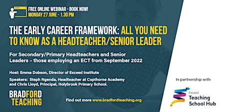 Early Career Framework for Headteachers and Senior Leaders tickets