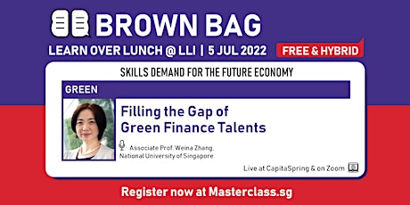 Brown Bag: Filling the Gap of Green Finance Talents (Hybrid) tickets