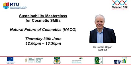 Sustainability and best environmental practices for the cosmetic sector tickets