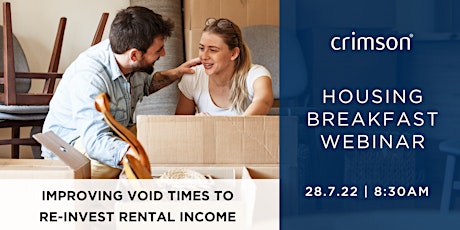 Housing Breakfast | Improving void times to  re-invest rental income tickets